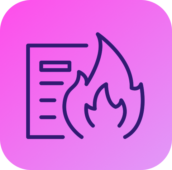 Burn Excel icon